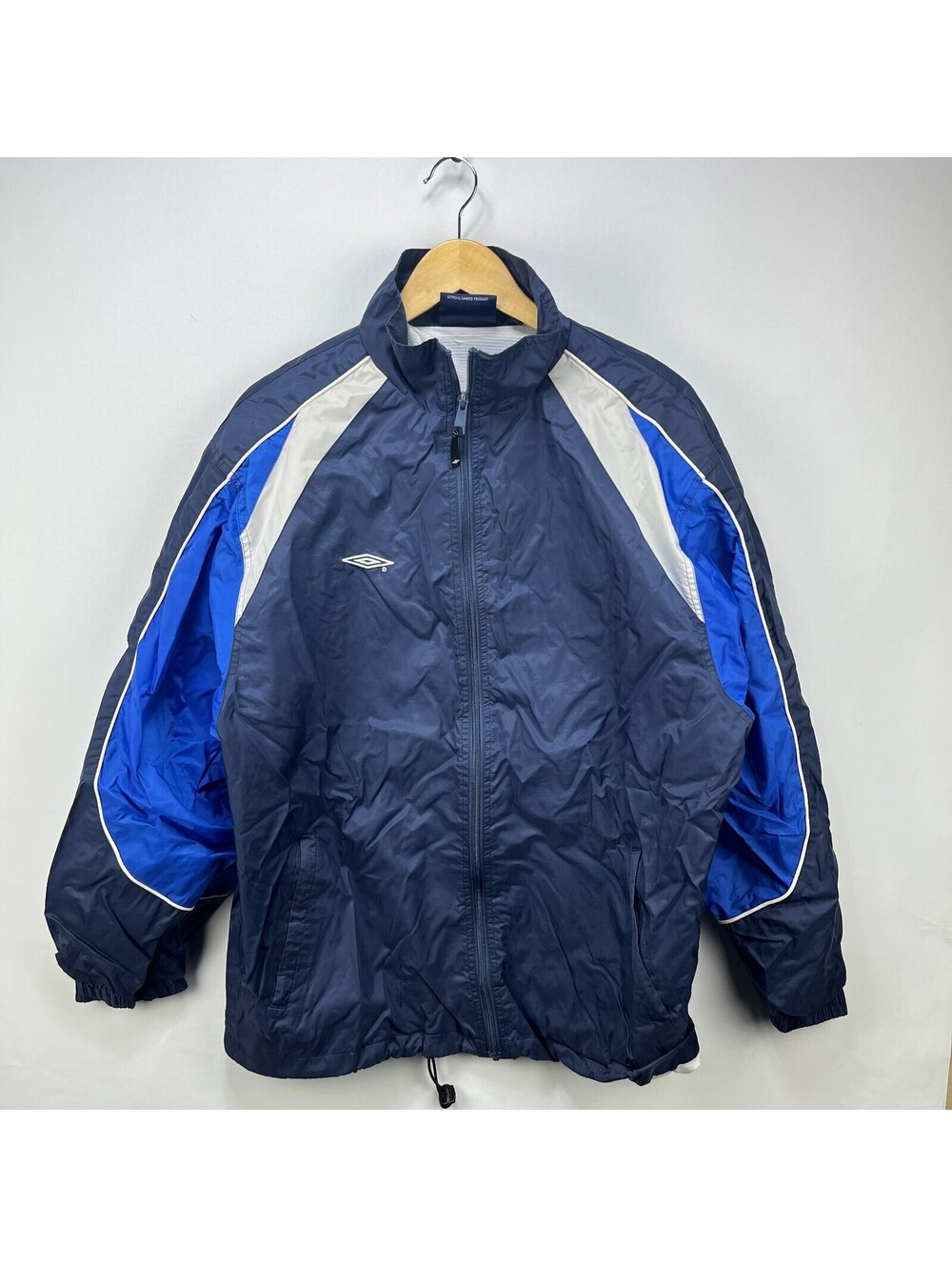 Vintage Umbro Windbreaker Jacket Large Tracksuit Soccer